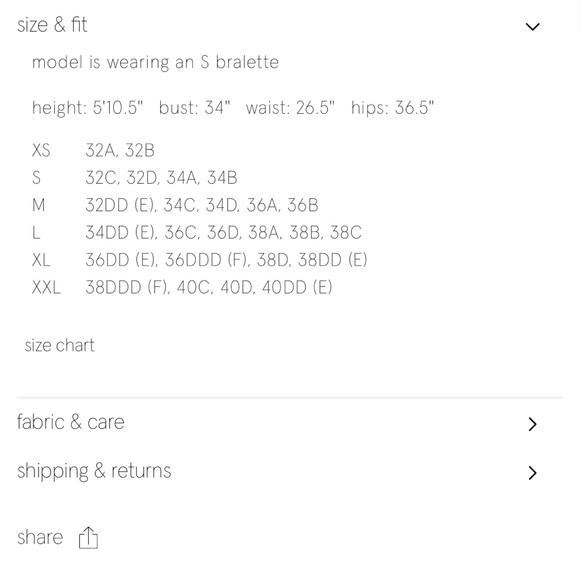 Two Blush Allure bralettes - Picture 7 of 7